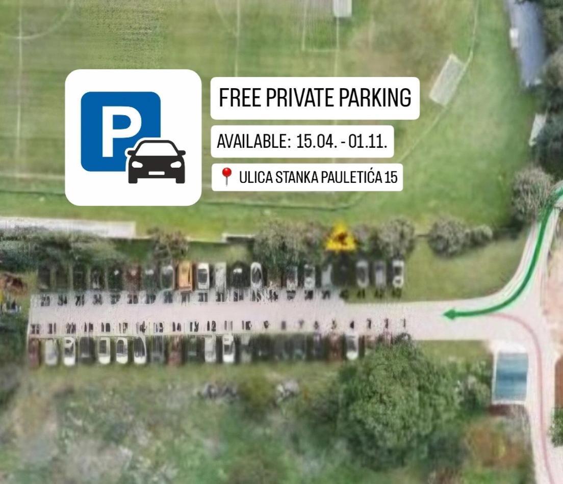 Deluxe Studio In City Center With Free Private Parking Rovinj Luaran gambar